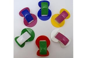 GEWA MUSIC GEWA Nasenflöten Set aus Kunststoff Diverse Farben - 6 Nasenflöten im Vorteilsset - das beliebte Spaßinstrument mit vielen klanglichen Möglichkeiten