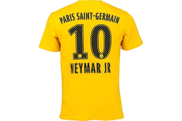 PSG T-Shirt Neymar Jr - Collection Officielle Paris Saint Germain - Taille Adulte Homme