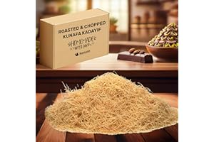 GENERIC Daily Homemade Roasted Dried & Chopped Kataifi Shredded Fillo Dough, Kurutulmus Kadayif Pastry Dough, Ingredient for The Viral Dubai Pistachio Chocolate Bar, Shredded Phyllo Kunafa 500g