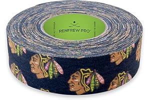 Renfrew Stoffklebeband, NHL Team Reinigungstuch Hockey Tape, 2,5 cm X 18 Meter (Team Wahl)