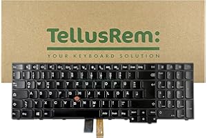 TellusRem ersatztastatur Deutsche Nicht Hintergrundbeleuchtung für Lenovo Thinkpad E531 T540 T540P T550 L540 W540 W550S W550 W541