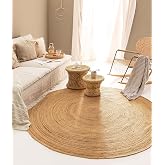 KOZA HOME Natura J&uuml;t Halı Hasır Halı Naturel 00023A 90 x 90