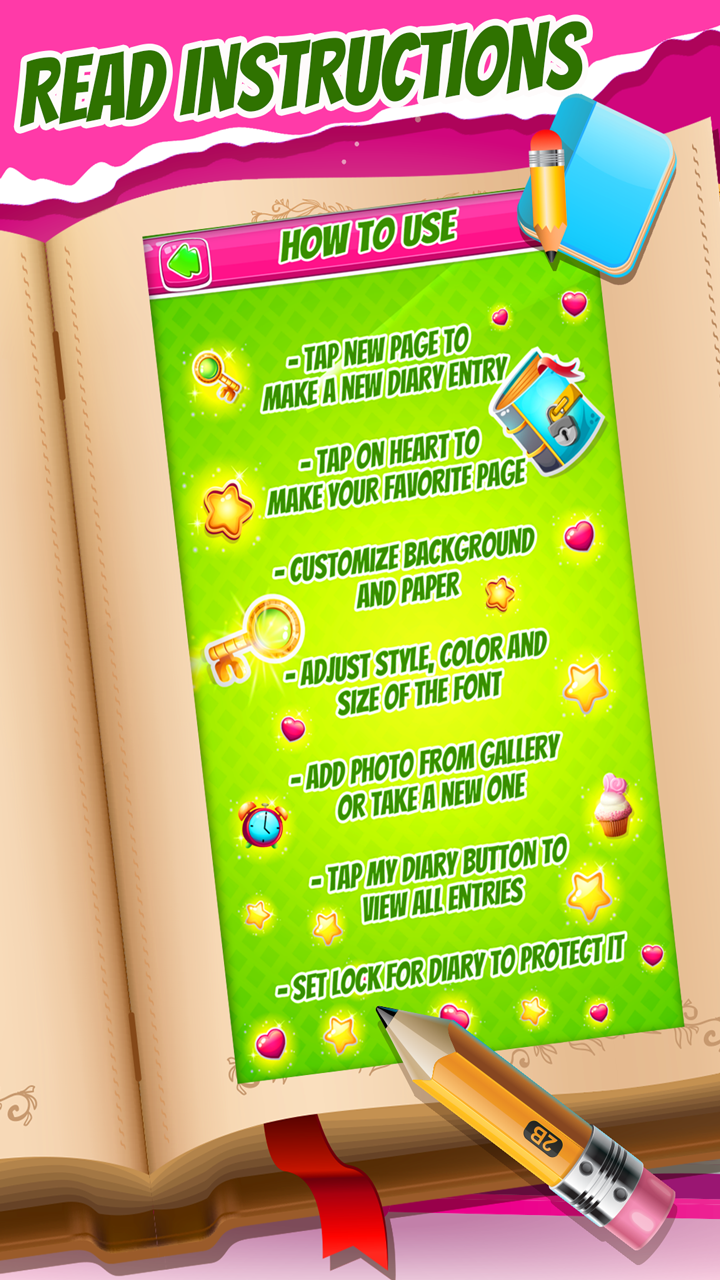 Locked Diary Amazon.co.uk Apps & Games