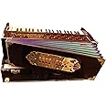 Salablez® Harmonium 2 Line Reed (Bass + Male) 42 Keys Folding Portable Harmonium With Coupler And High Sound Quality Multicolor