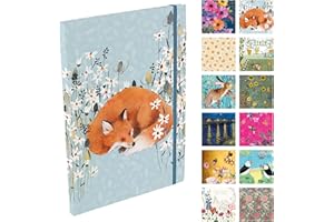THE GIFTED STATIONERY CO. LTD. TGSC | Foxy Tales A4 Notebook | Journal Notebook Lined to Unleash Creativity | Premium Journals for Women, Students & Professionals | Inspiring A4 Lined Notebooks for Women & Everyday Ideas & Notes