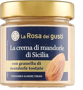 La Rosa dei gusti La Crema di Mandorle di Sicilia 190 g