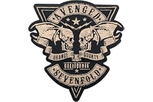 Avenged Sevenfold parche – Orange County Cut Out Patch – tejida & licencia oficial.
