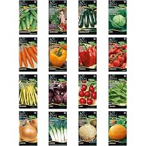 Graines De Légumes Set XXL 12 Variétés - 2500 Semences Pour Potager Jardin (Betterave, Tomate, Carotte, Courgette, Etc.)