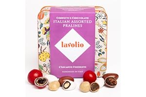 Lavolio SÉLECTION NOIRE - Assortiment de spécialités en chocolat noir aux fruits secs - Chocolats à offrir, cadeau gourmet raffiné pour toutes les occasions - Sans gluten - 150 g