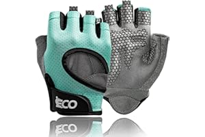 iECO Gant Fitness, Gants de Sport Respirant Antidérapant Gymnastique, Halterophilie, Cyclisme, Barre de Traction, Fitness pour Homme et Femme
