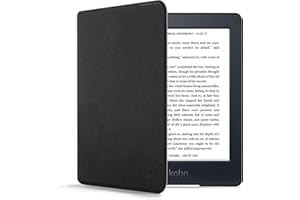 Forefront Cases Custodia per Kobo Nia - Custodia Protettiva Magnetica per Kobo Nia (Modello: 2020) - Smart Auto Sveglia Sonno Funzione - Sottile, Leggero Cover - Nero