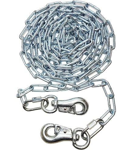Prevue Pet Products 2117 Heavy-Duty Anbindekette – 6 M Länge, 3,8 Mm Durchmesser, Für Hunde Bis 68 Kg