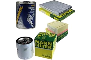 DIEDERICHS QR-Parts Set 85496091 9900 CUK 2436 W 7015 C 17 006 Original MANN-Filter Inspektionspaket SCT Motor Flush Motorspülung 11587872