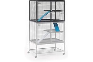 Midwest Homes For Pets Critter Nation Klatka dla Małych Zwierząt, Szary, 92 x 62 x 62 cm