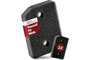 2x Premium Trockner Filter passend für Miele T1 9164761 - Sockelfilter für Wäschetrockner 