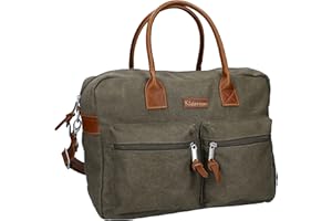 Kidzroom Diaper Bag Vision of Love - Made of sturdy, waterproof polyester - Ideal for travel - Black - Green One