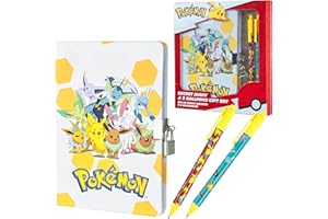 Pokemon zestaw papeterii, sekretny mleczarnia dla dziewcząt i chłopców, zestaw notatników i długopisów, Pikachu Eevee dziennik dla dzieci, pamiętnik, pokemon, prezenty dla chłopców