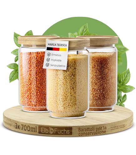 LWMTT Overnight Oats Jars,4 Pezzi Barattoli Vetro con Coperchio Ermetico, Barattoli Vetro con Coperchio per Avena Durante la Notte,Insalata,Frutta,Ogurt,Chutney,Marmellata,Spezie (4
