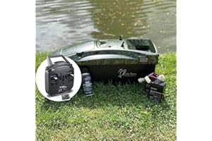 Lake Reaper Carp Fishing Bait Boat Camo with Futaba T6L Radio Deeper Pro+ Compatible