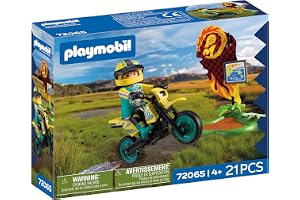 PLAYMOBIL | Cars | Offroad Motorcykel | Motocrossmotorcykel med hoppramp