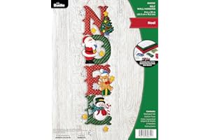 Bucilla Felt Wall Hanging Applique Kit-Noel 89655E