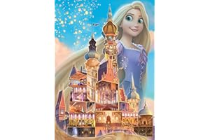 RAVENSBURGER Puzzle 2D 1000 elementów: Disney kolekcja Roszpunka