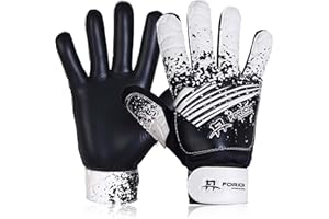 Foriox International Football Goalkeeper Gloves For kids Boys Youth Children Adults Soccer Goalie Glove with Super 3mm Grip Latex Palms Available In Bright Eye-Catching Colors