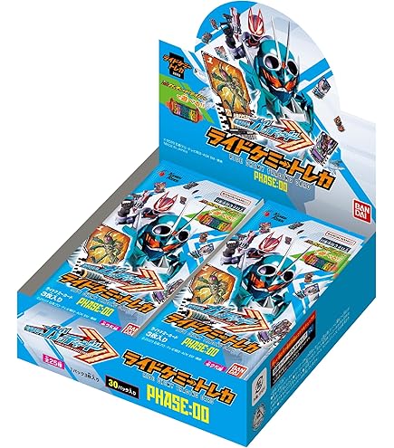 KAMEN RIDER @CTONRIDE セット売り Bandai Kamen Rider Gotchard Ride Chemy Trading Card Phase:01 Box