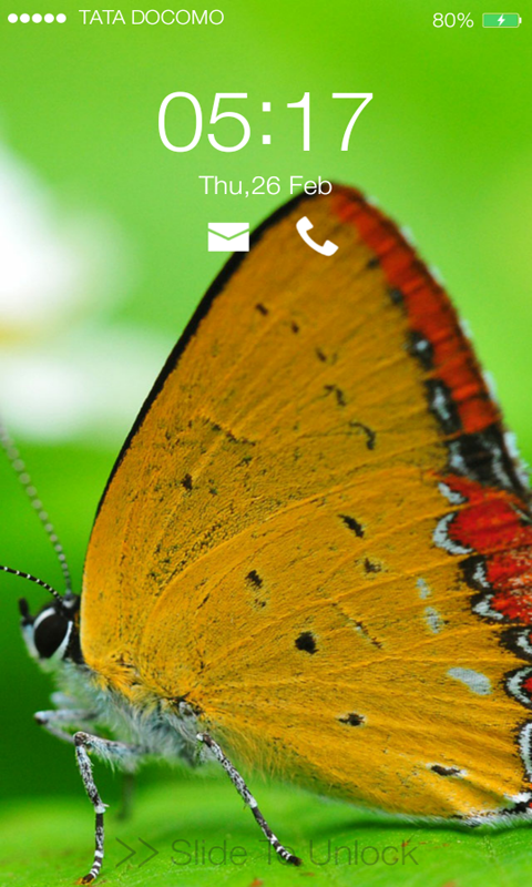Butterfly Lockscreen Wallpaper: Amazon.co.uk: Appstore for Android
