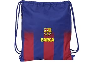 Safta F.C. BARCELONA 1ª EQUIPACIÓN 25/26 - Mochila Saco Deportivo, Cierre de Cordones, Mochila, Ideal para Niños de Diferentes Edades, Cómoda y Versátil, Calidad y Resistencia, 35x45 cm