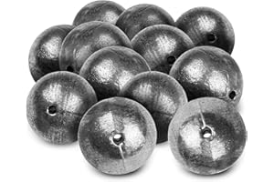 Storfisk fishing & more Poids de la boule pour la pêche perforé 14 poids différents