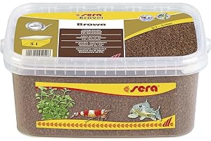sera Gravel Brown Lava 2-3 mm 3000 ml – Grava Natural marrón (Ø 2 – 3 mm) para Todos los acuarios de Agua Dulce y Salada
