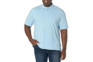 Amazon Essentials Polo en Piqué de Algodón con Corte Regular (Disponible en Talla Grandes y Largos Especiales) Hombre