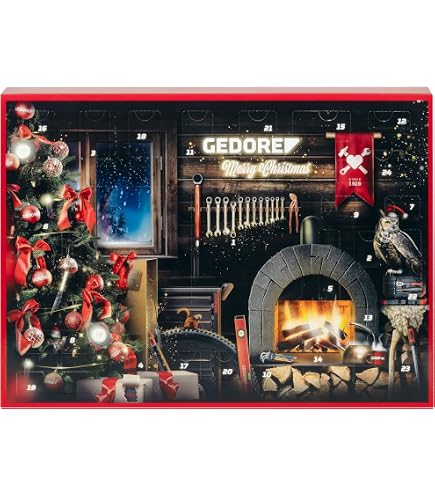 Coffret D'outils KS TOOLS 9994444 - 131 Pièces Calendrier De L'Avent - Cliquets Métriques Allemands