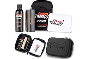 VIVO TECHNOLOGIES Cleaning Kit Shoe Sneaker Trainer Cleaner with Brush, Solution (100ml), Microfibre Cloth, Premium Shoe Cleaner for White Shoes, Sneakers, Trainers, Suede