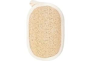 ‎NIYOK Niyok® Luffa Schwamm für Gesicht & Körper • Luffa Massagepad für eine sanfte Reinigung • Nachhaltiger Naturschwamm • Duschschwamm Luffa Pad • Massageschwamm • Körperschwamm