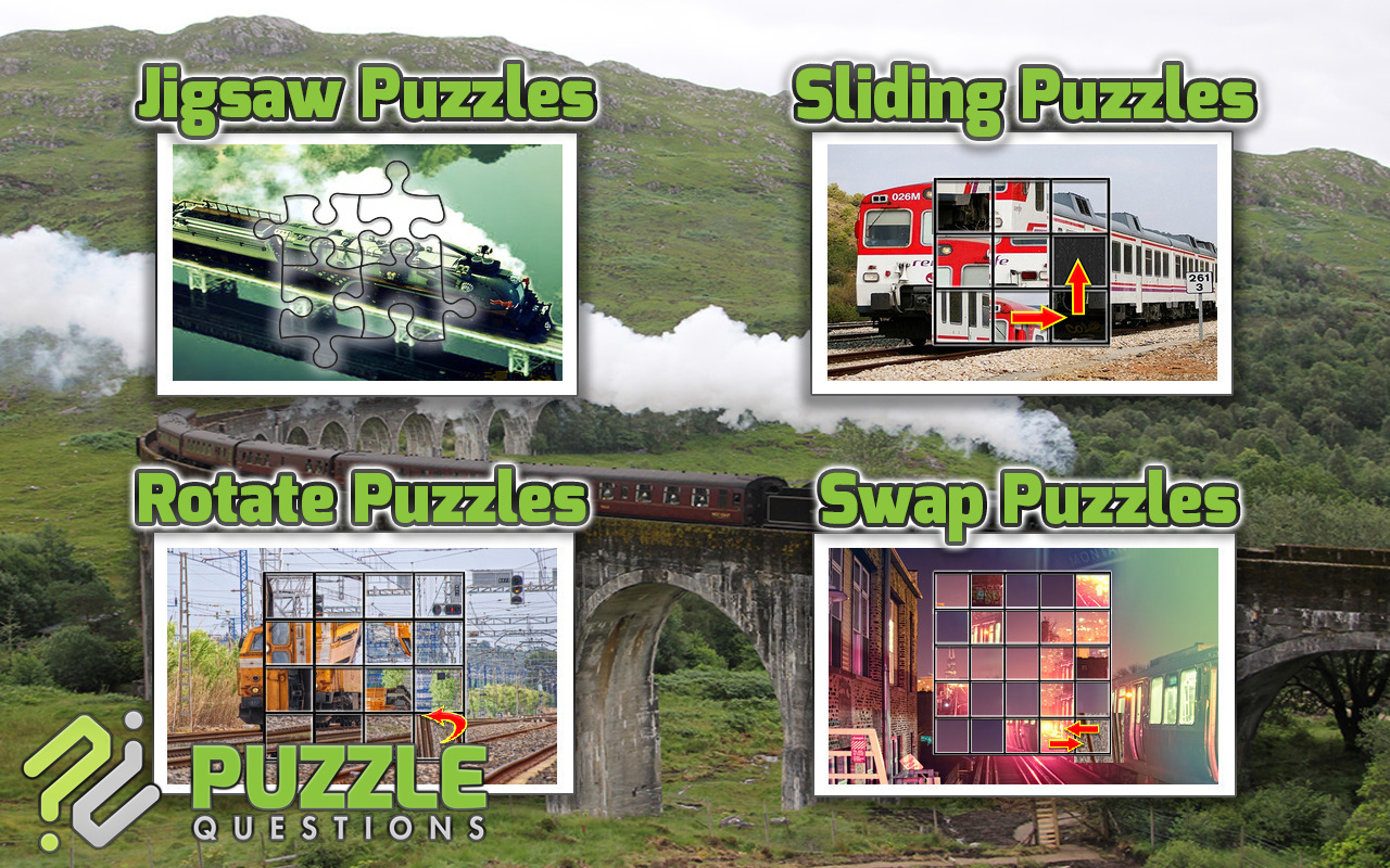 Trains Jigsaw Puzzle Games Amazon.co.uk Apps & Games