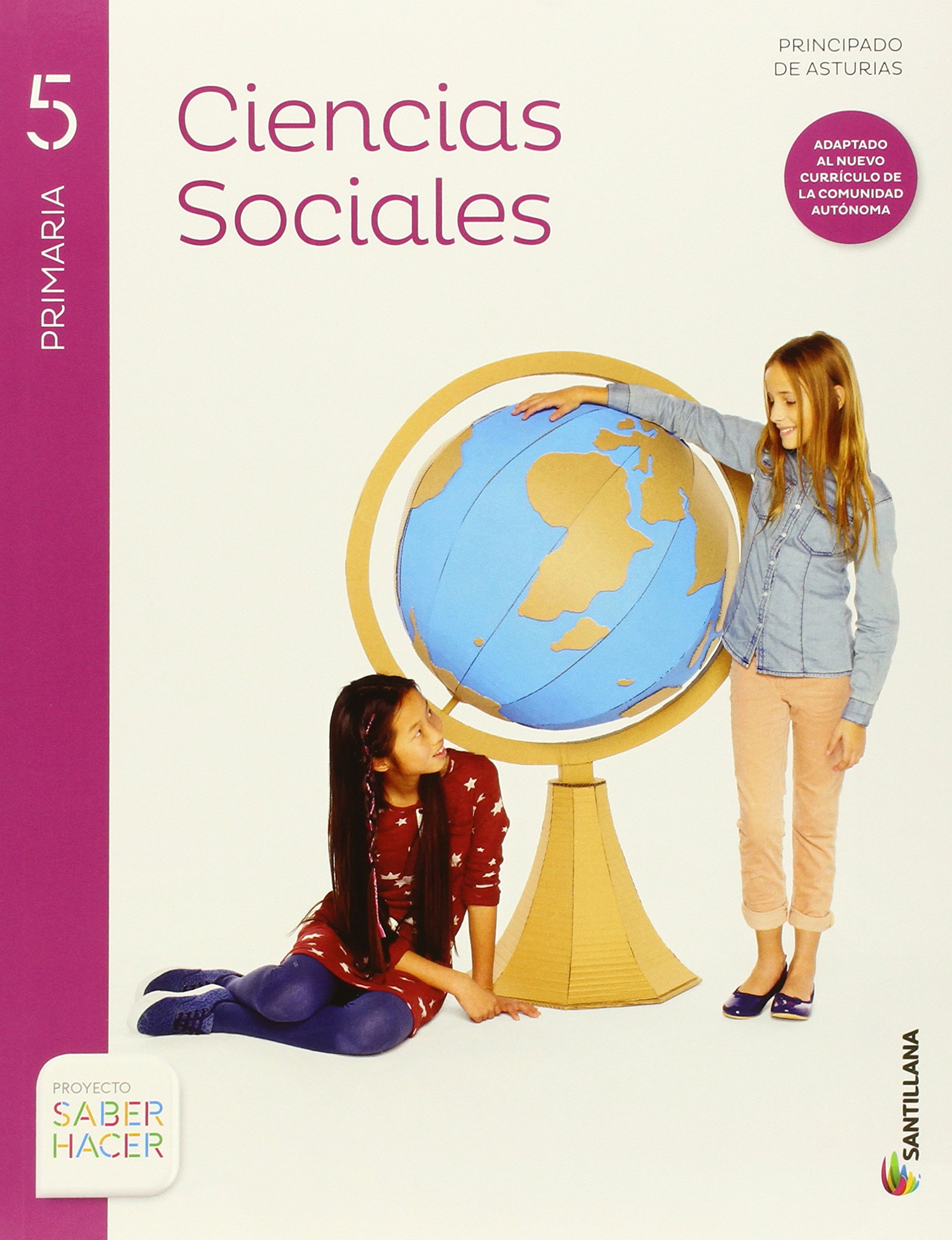 CIENCIAS SOCIALES + ATLAS ASTURIAS 5 PRIMARIA