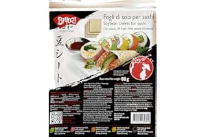 Fogli di Soia con Sesamo per Sushi 70g BIYORI