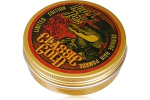 HEY JOE! - Genuine Hair Pomade CLASSIC GOLD - Pomada para el Pelo - Cera para el Cabello con Fijación Fuerte - Fijador Brillo Alto - Base de Agua - Fácil de Eliminar - Fragancia Tradicional - 100 ml