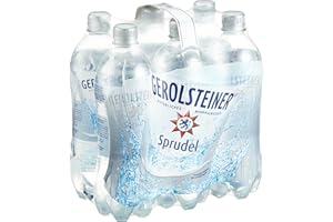 ‎GEROLSTEINER Gerolsteiner Natürliches Mineralwasser Sprudel EINWEG (6 x 750 ml)