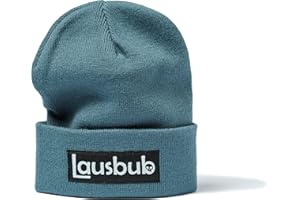 minifan Kinder Mütze: Lausbub - Kinder-Strickmütze für Jungen Wintermütze für Jungen Beanie Junge