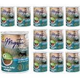 Mystic Yetişkin K&ouml;pek Balıklı ve J&ouml;leli Konserve Yaş Mama 400 gr x 12 Adet