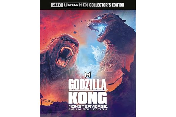 Godzilla x Kong Monsterverse 5-Film Collection [4K Ultra HD] [2024]