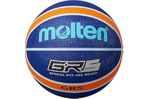 Molten GR Basketball, Indoor/Outdoor, Premium Rubber, Impact Colour