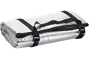 High Peak Alumatte Single - Esterilla de Espuma para Acampada, Color Plateado, Talla 190 x 60 cm