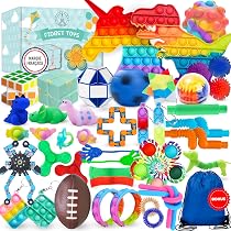 Pack 20 Fidget Toys Anti Stress VONJUMA - Jouets Sensoriels Pour Enfants Et Adultes TDAH Anxiété
