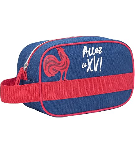 Lot De 3 Porte-clés Officiels Equipe De France De Rugby - Collection FFR, Bleu Blanc Rouge, Acier