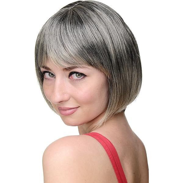 Parrucca Donna Trecce Con Fiocchi XR-008-P6 - Per Cosplay Lolita, Castano, 60 Cm