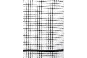 Samuel Lamont & Sons Poli-Dri Tea Towel Black, Size 50cm x 70cm, 100% Cotton Terry Towelling, Ultra-absorbent & Super Soft, Machine washable, Black, One Size